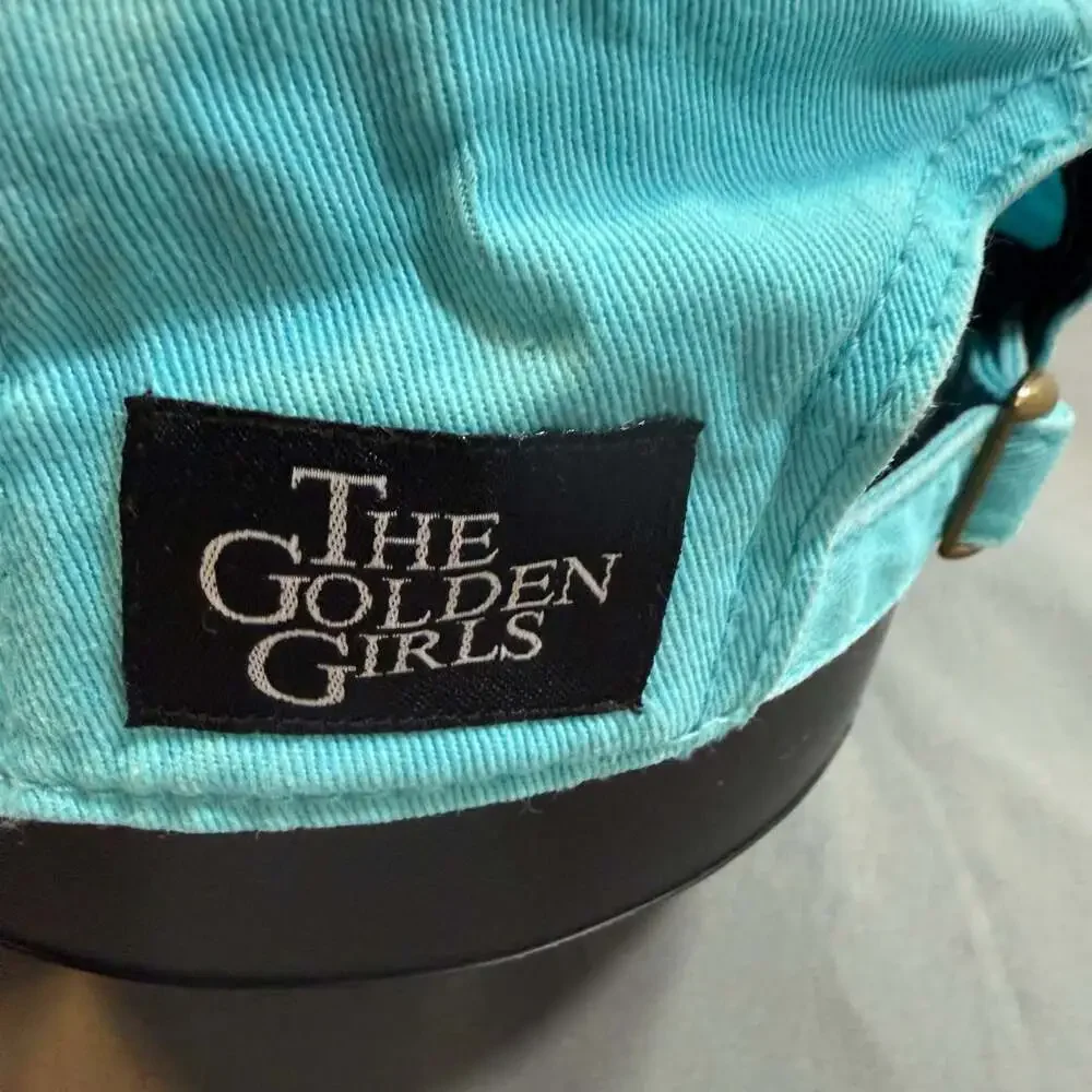 The Golden Girls Dorothy & Rose & Blanche & Sophia Teal Baseball Cap Hat
